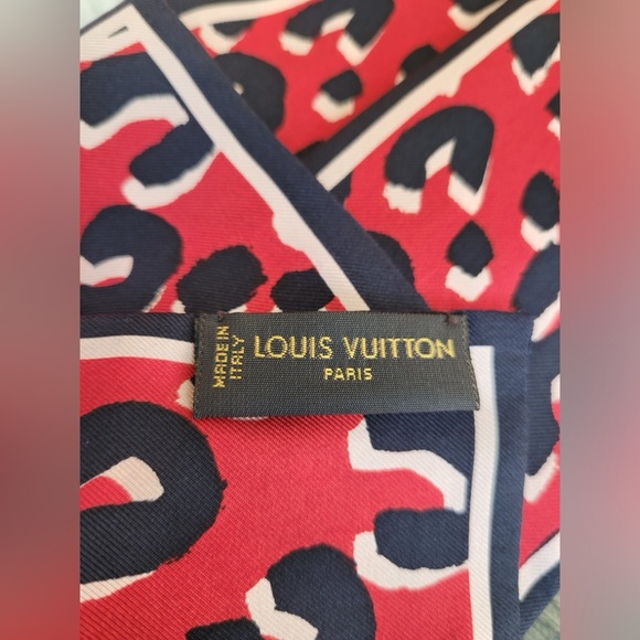 Stephen Sprouse Red Leopard Bandaue - Picture 8 of 11